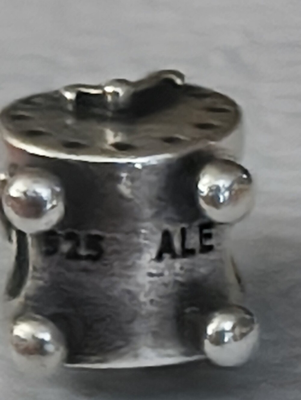 ✨ Retired Pandora Alarm Clock Charm ALE 925 - Picture 3 of 3